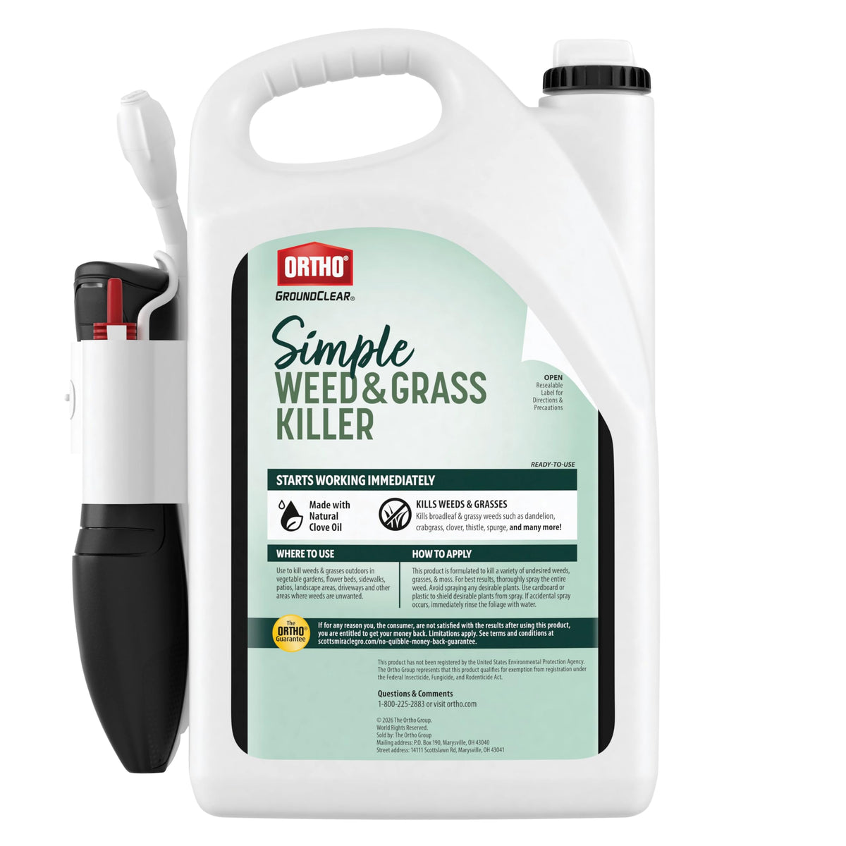Weed & Grass Killer with Comfort Wand, 1 gal. U748973