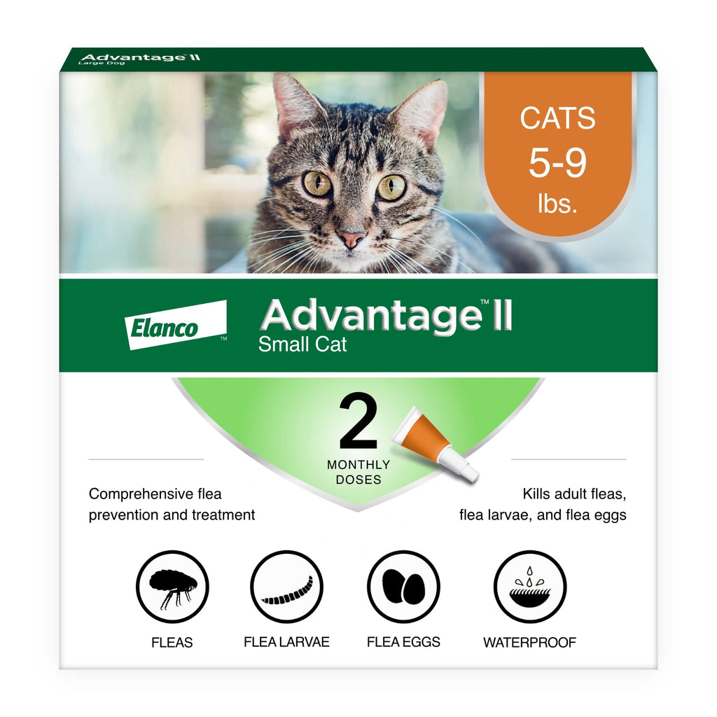 Advantage II Small Cat Topical Flea Treatment & Prevention, 2ct K606856