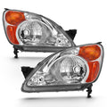 2002 2003 2004 Honda CRV Headlights Driver & Passenger Side J695