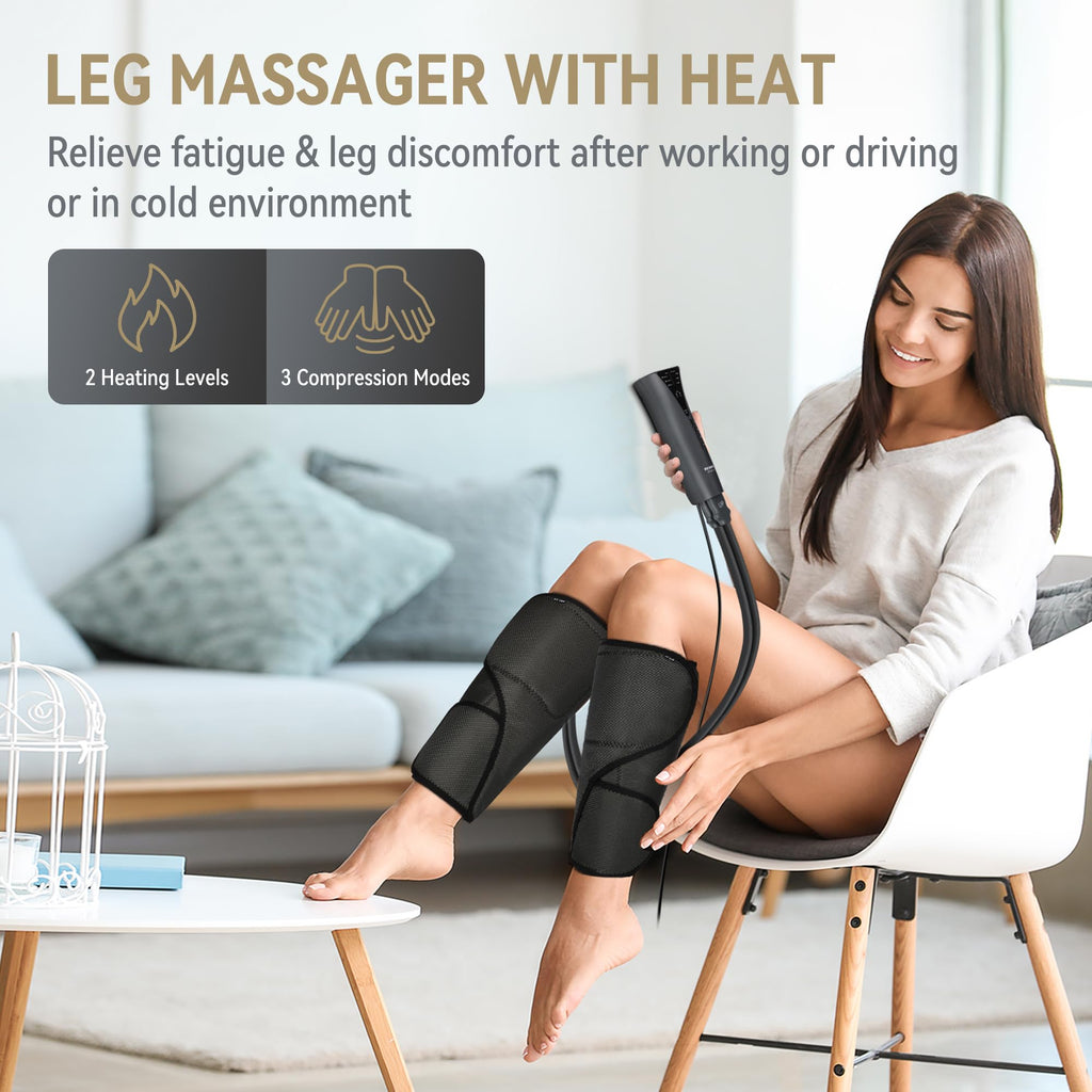 Air Compression Leg Massager with Heat W719221