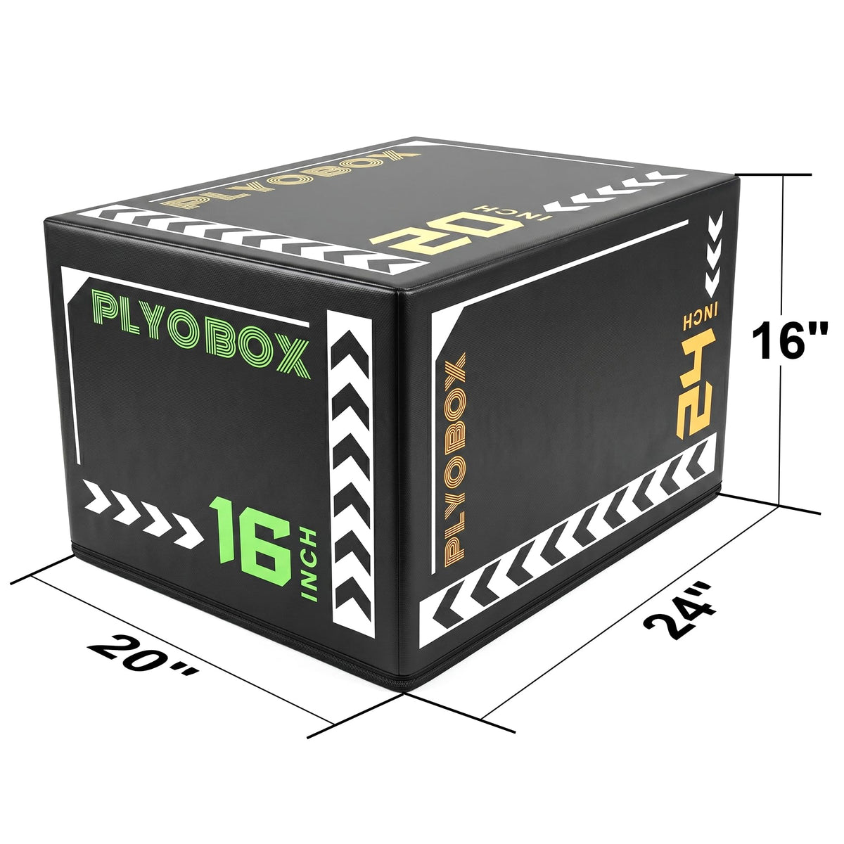 3-in-1 Foam Plyometric Jump Box A4641