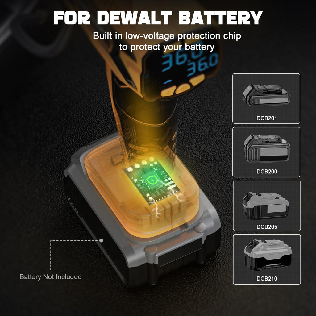 Cordless Portable Tire Inflator Air Compressor 160PSI Digital Pressure Gauge W636306