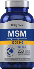 MSM 1000mg Capsules 250 Count A65460