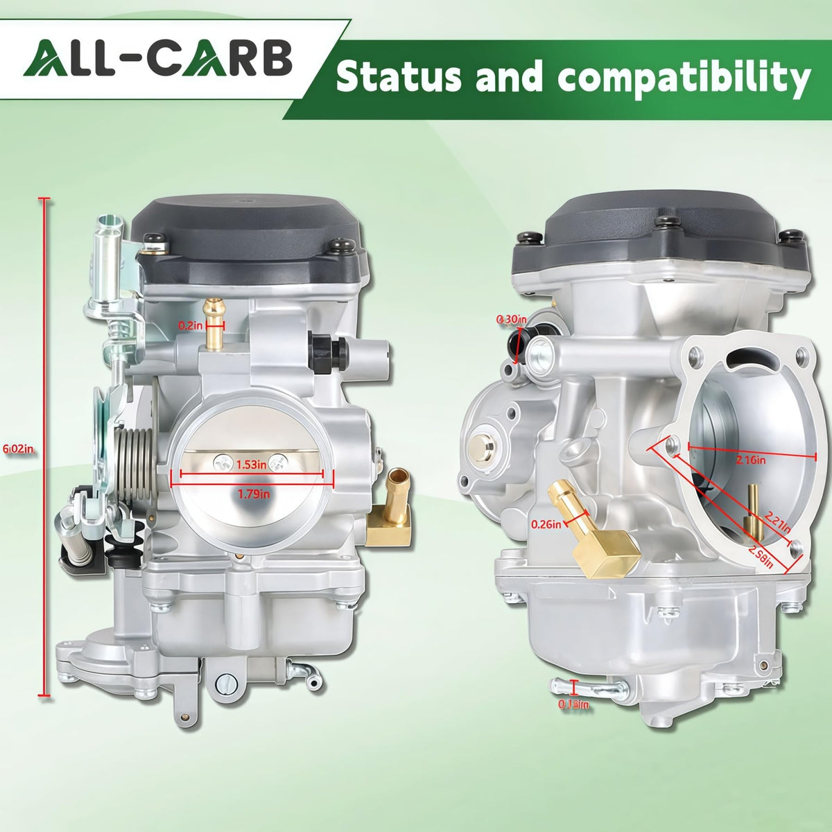 Carburetor 40MM Replacement X807