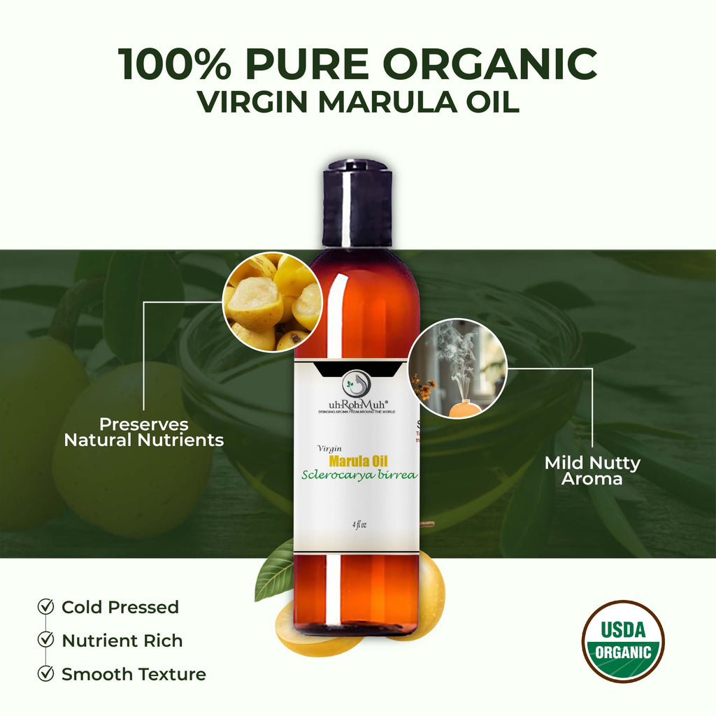 Cold Pressed Virgin Organic Marula Oil 4 Fl Oz T20462