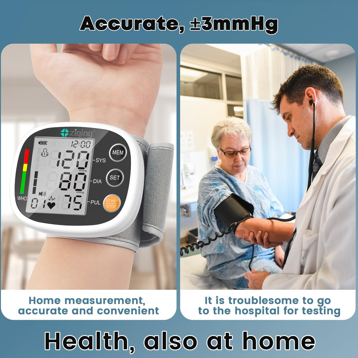 Wrist Blood Pressure Monitor J2067