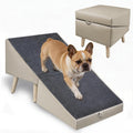 Foldable Non-Slip Wooden Dog Ramp Ottoman B6219