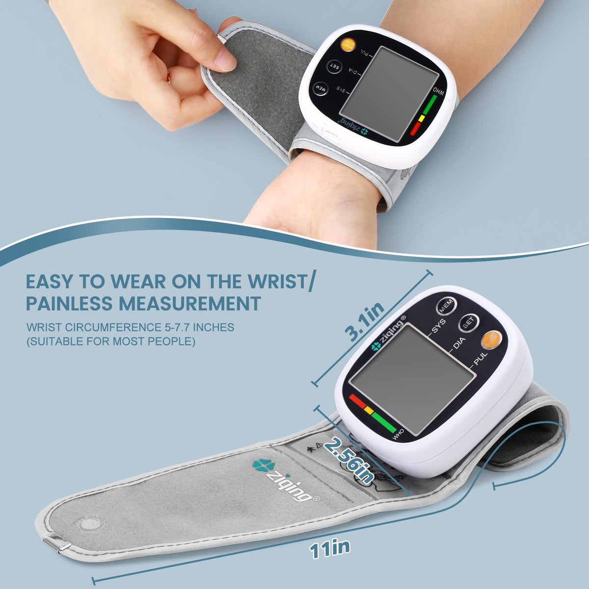 Wrist Blood Pressure Monitor J2067