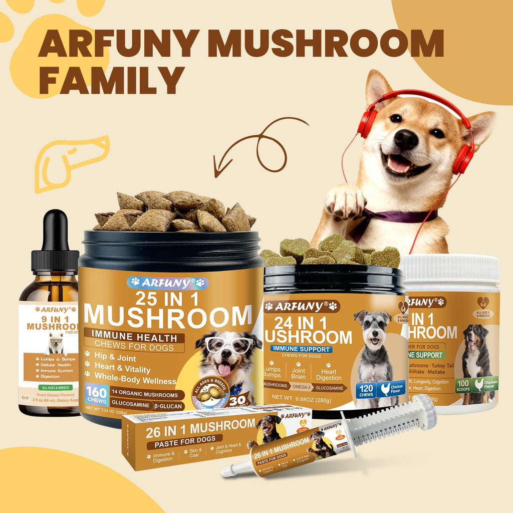 9 in 1 Mushroom for Dogs C791501