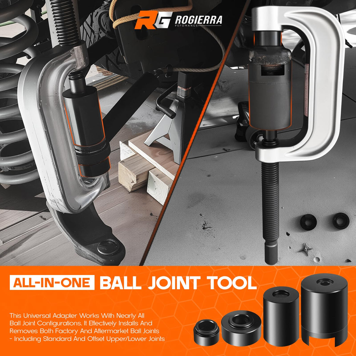 4PCS Ball Joint Service Adapter Set E973663