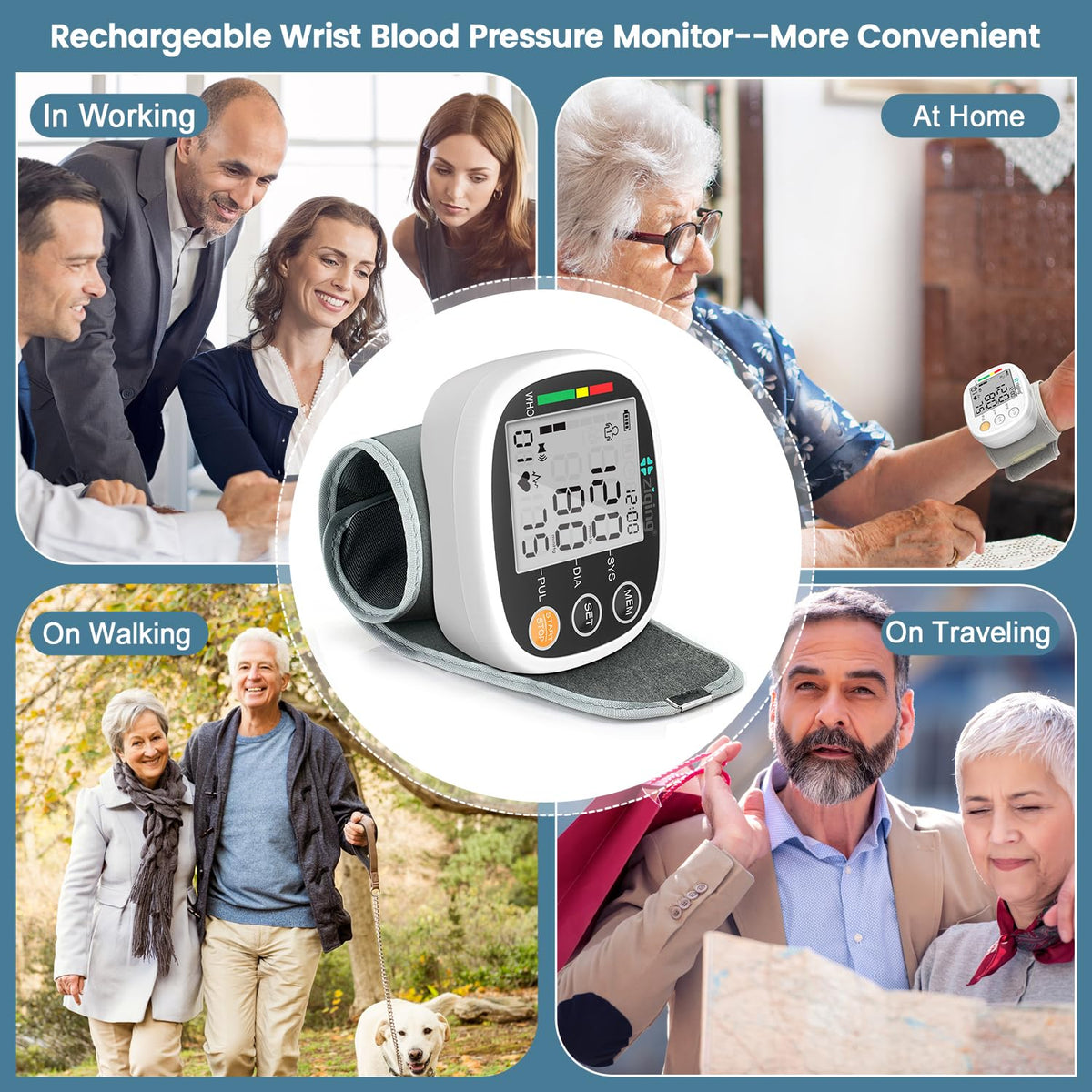 Wrist Blood Pressure Monitor J2067