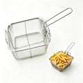 7.8 Inch Stainless Steel Deep Fry Basket A353