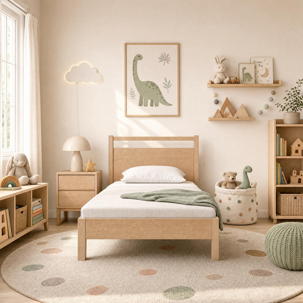 5 Inch Green Tea Gel Memory Foam Twin Mattress V677278