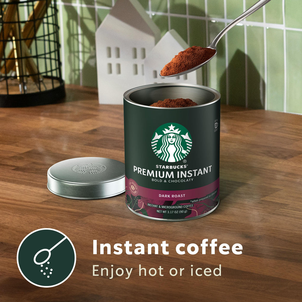 Dark Roast Instant Coffee 3 Tins 3.17 oz L36665