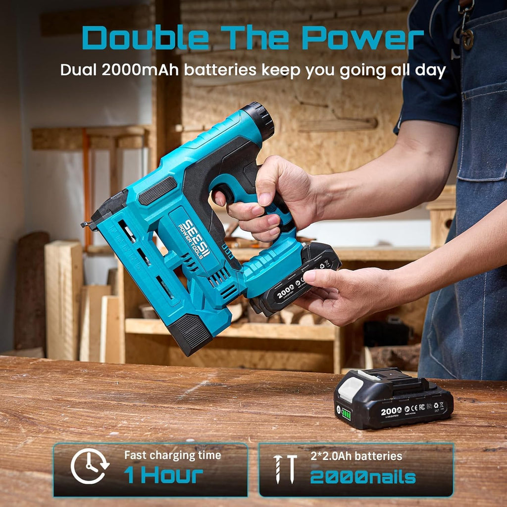 Cordless 18GA Nail Gun with Battery W354520