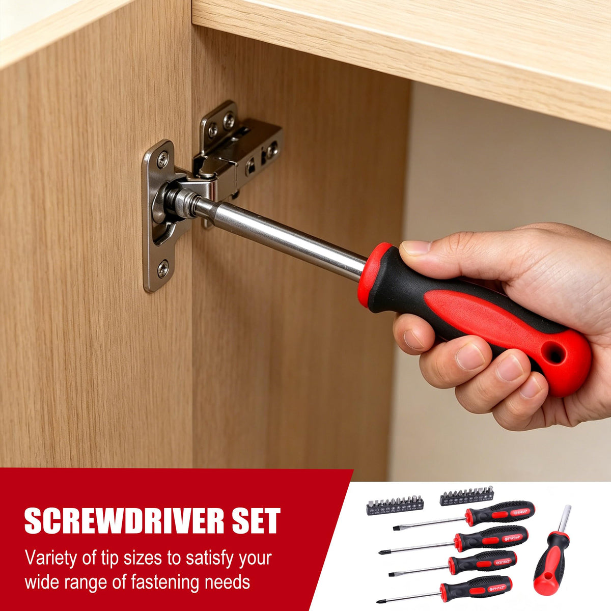 236-Piece Home Repairing Tool Set with Tool Bag R727542