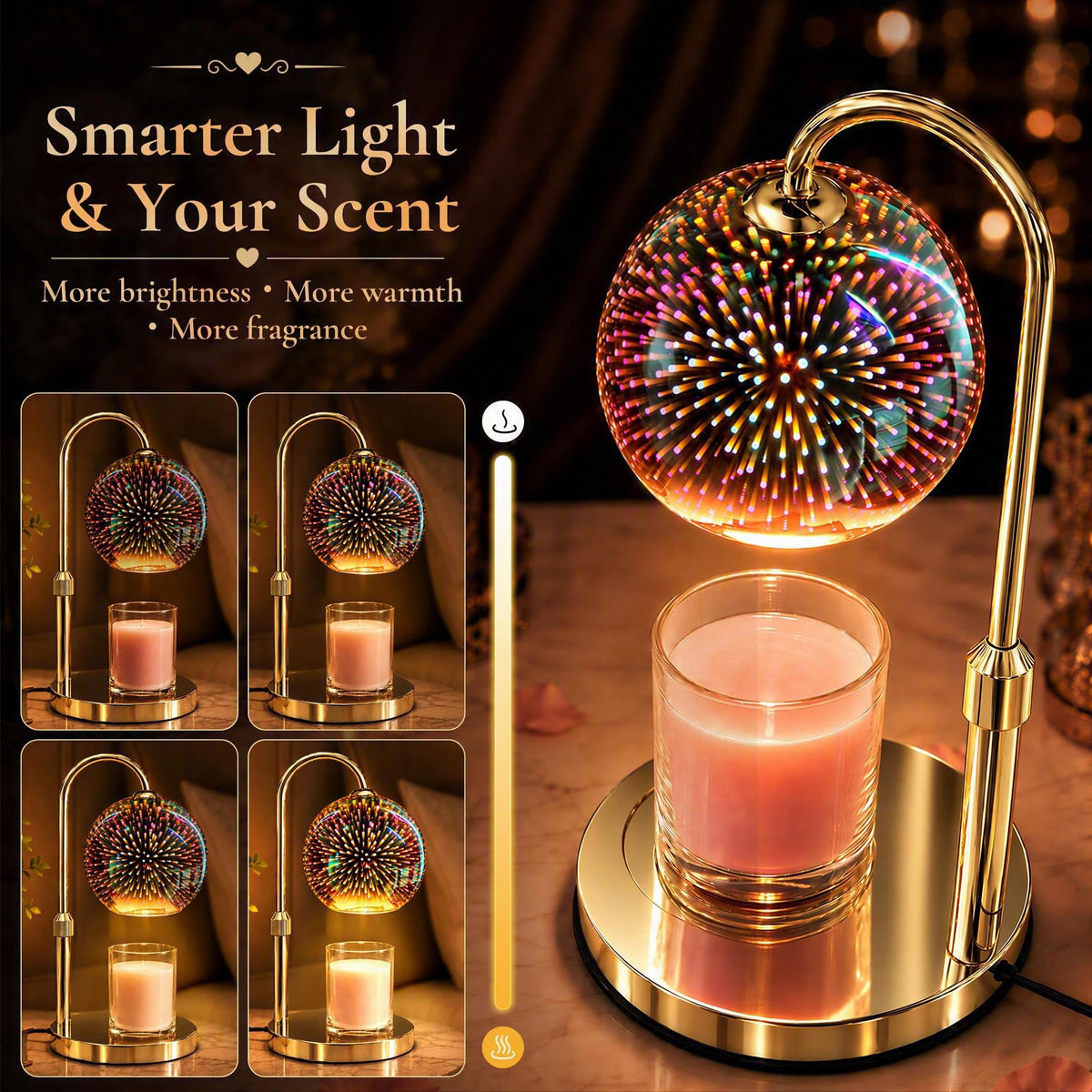 Candle Warmer Lamp Dimmable Timer N119