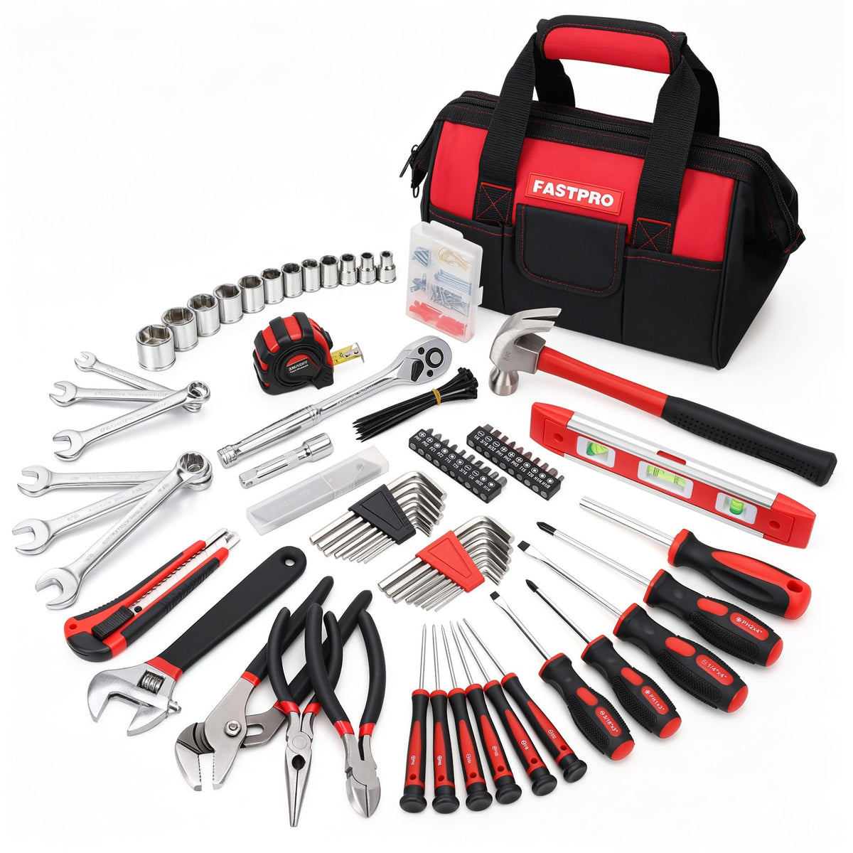 236-Piece Home Repairing Tool Set with Tool Bag R727542
