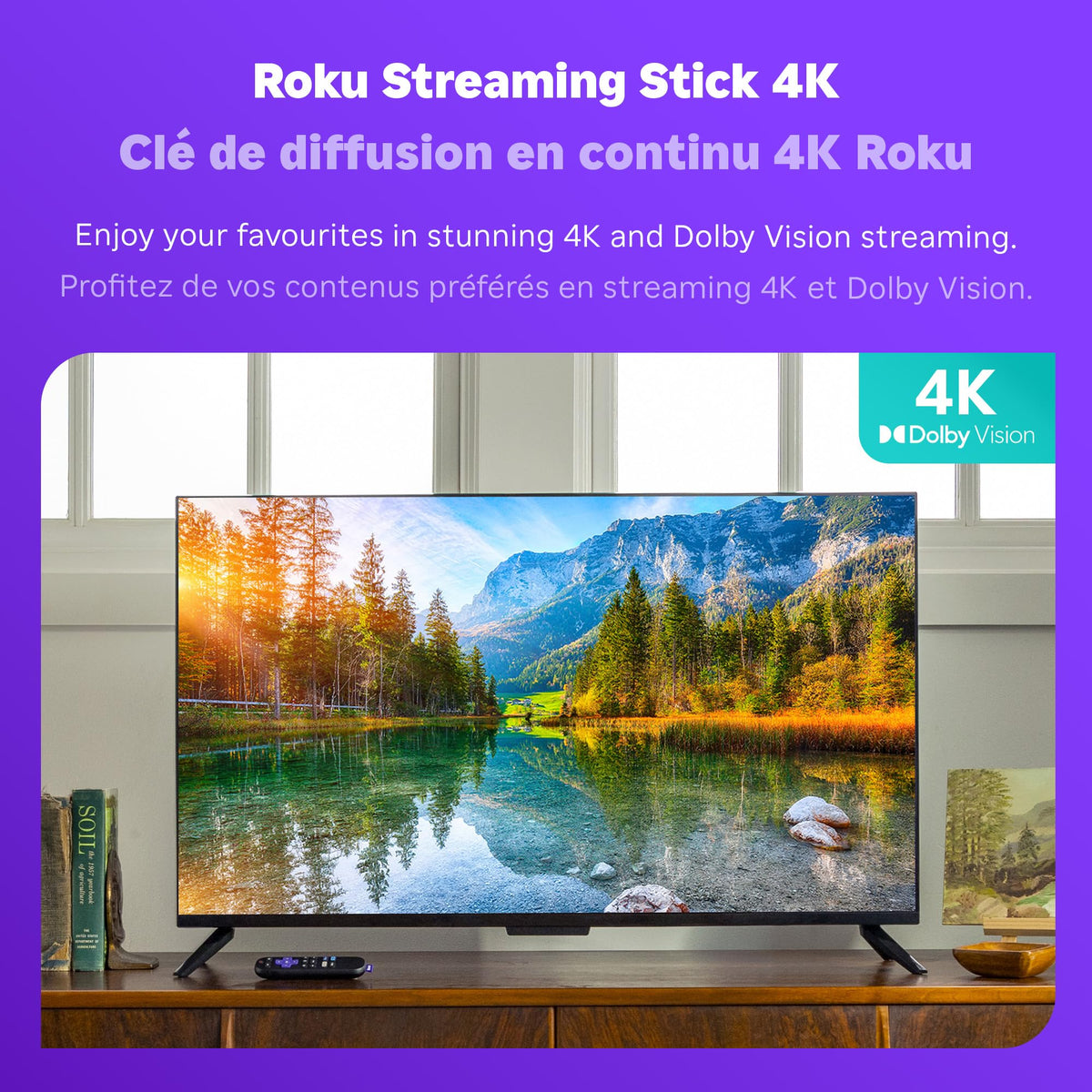 4K Streaming Device with Voice Remote U82632