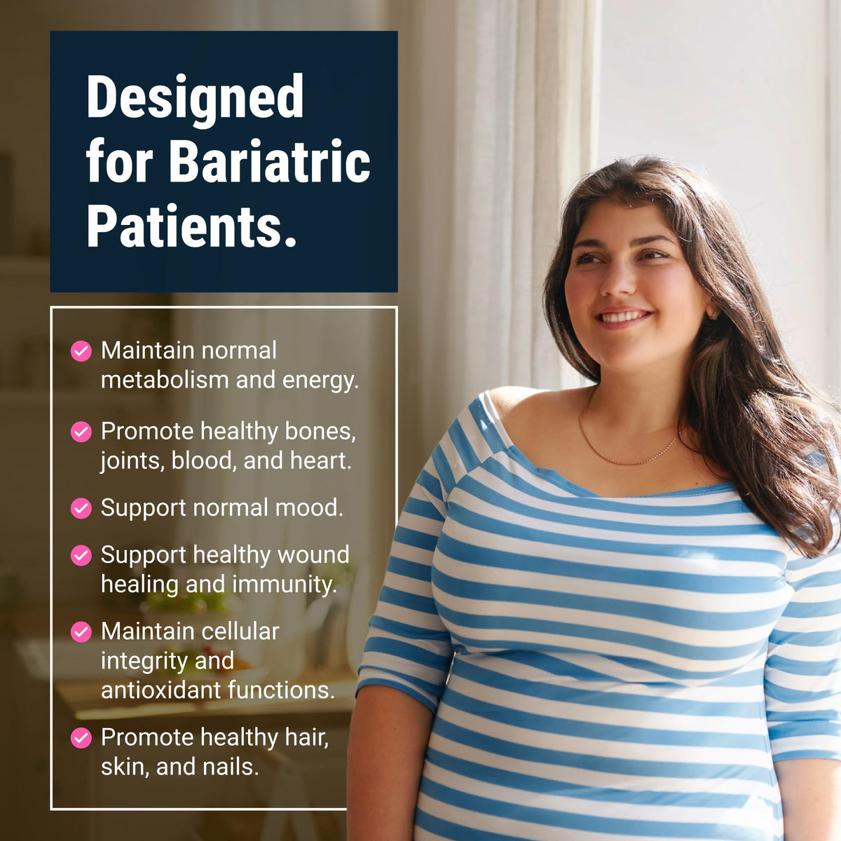 Bariatric Multivitamin 45mg Iron 30 Ct H574