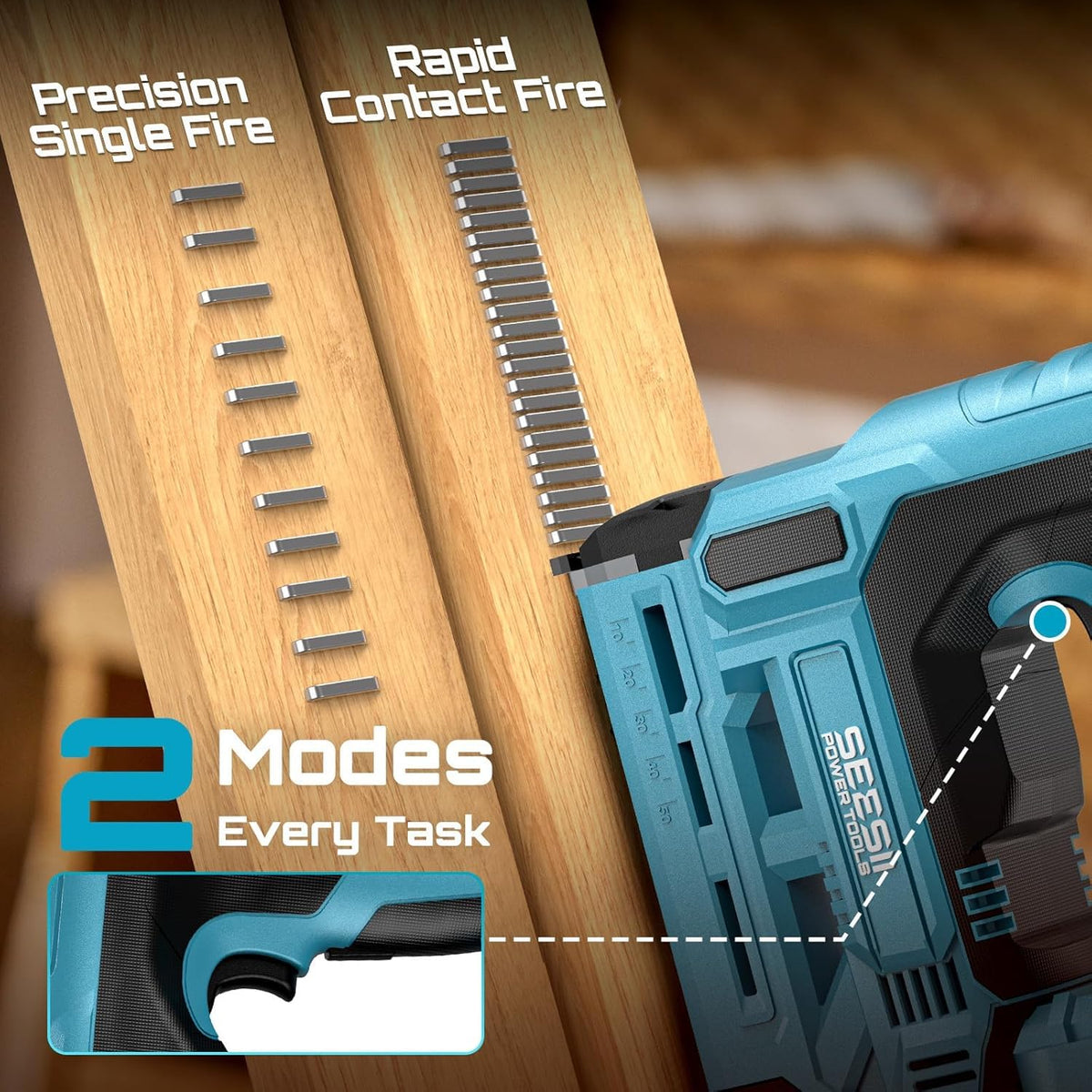 Cordless 18GA Nail Gun with Battery W354520