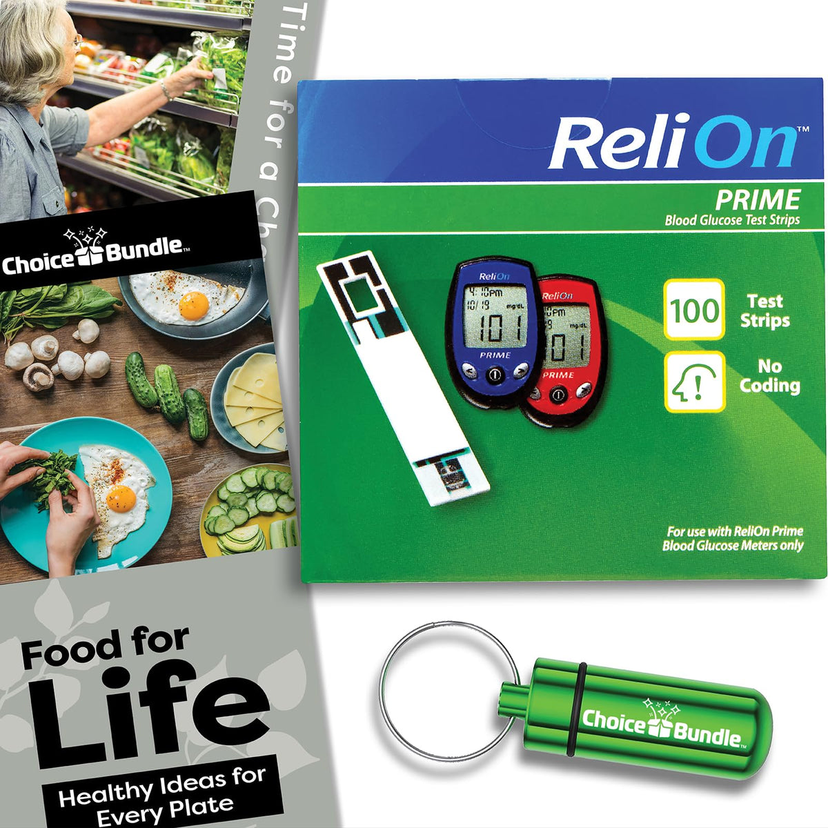 Blood Glucose Test Strips 100 Ct Y729