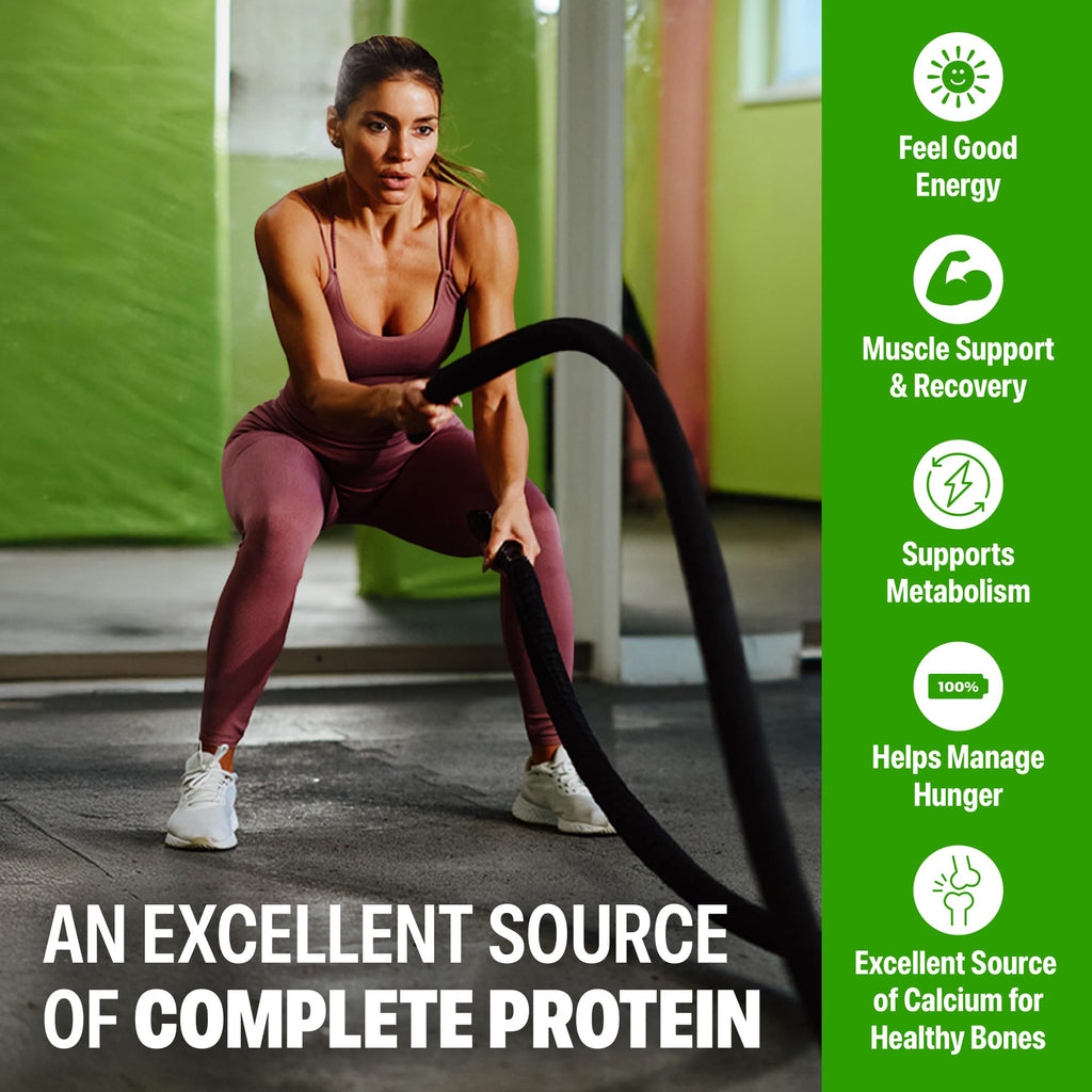 High Protein Grass-Fed Shake, Vanilla, 14 oz, 12pk I982912