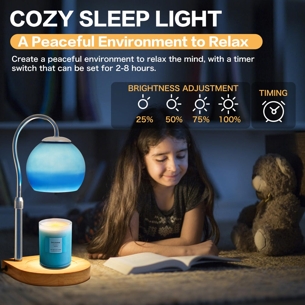Candle Warmer Lamp with Timer and Adjustable Height R233
