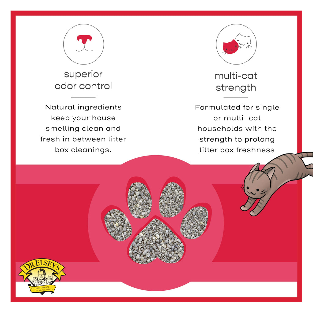 Clumping Clay Cat Litter 40 lb. Bag N505