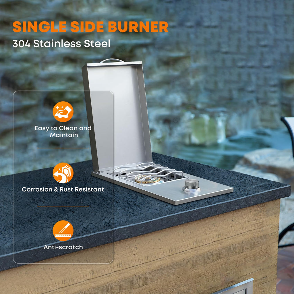 Built-In Single Side Burner S5257