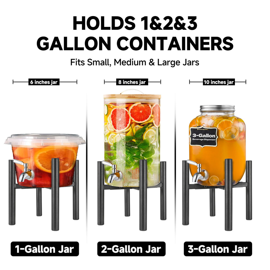 Adjustable Drink Dispenser Stand for 1-3 Gallon Container L53097