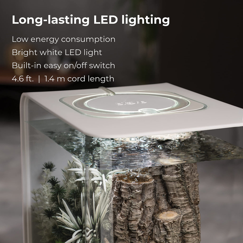 15 Acrylic Aquarium with White LED Lights M796255