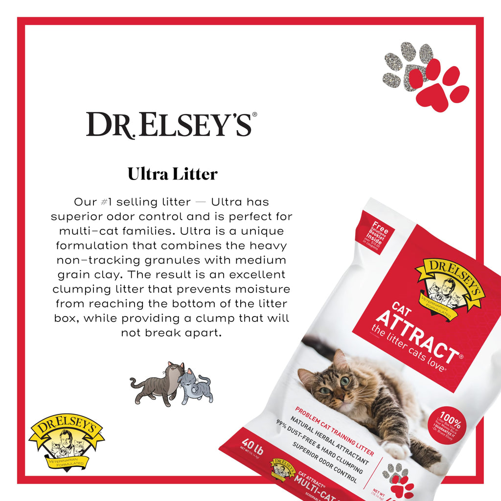Clumping Clay Cat Litter 40 lb. Bag N505