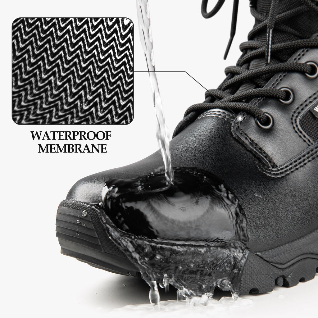 Lightweight Suede Leather Waterproof Tactical Work Boots E979