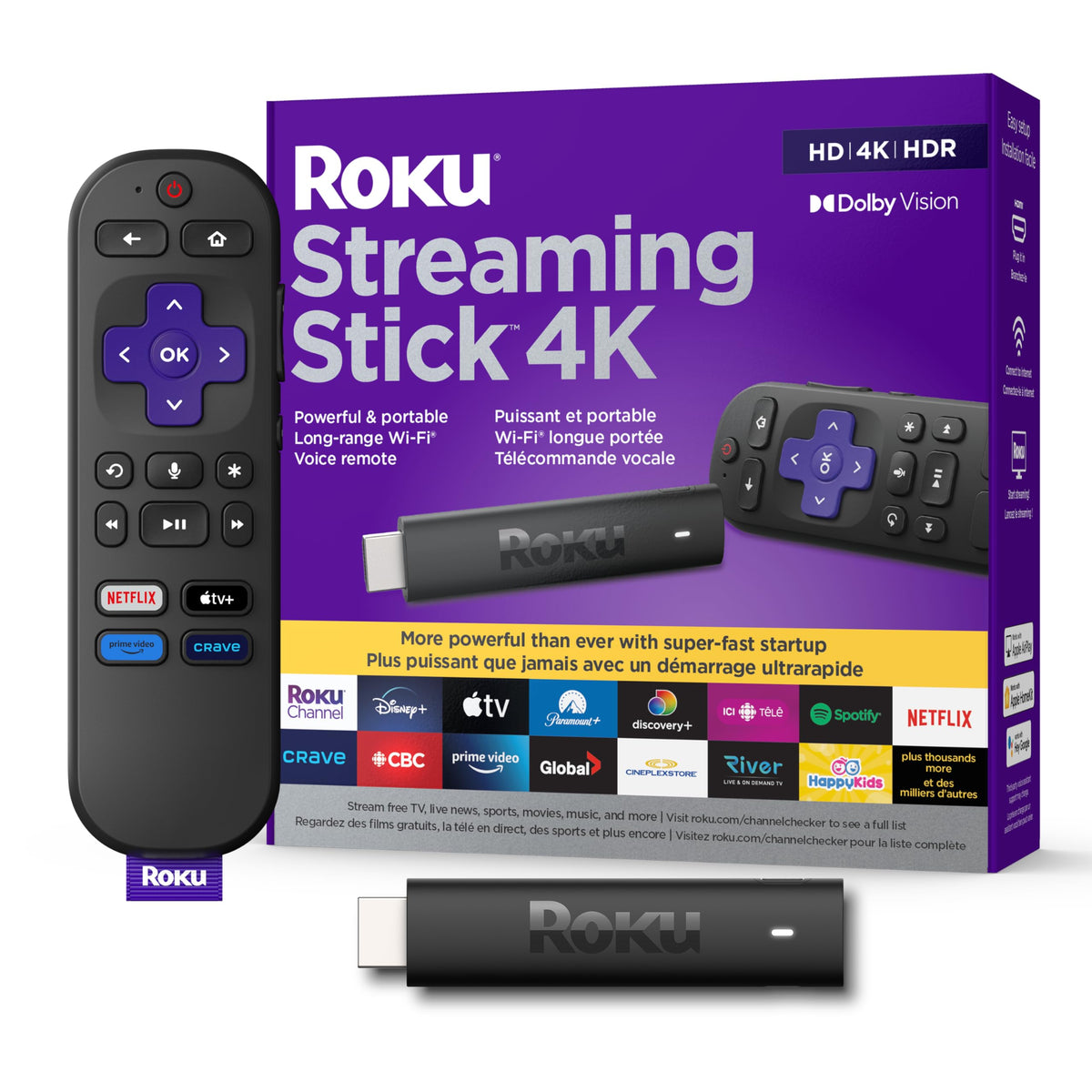 4K Streaming Device with Voice Remote U82632