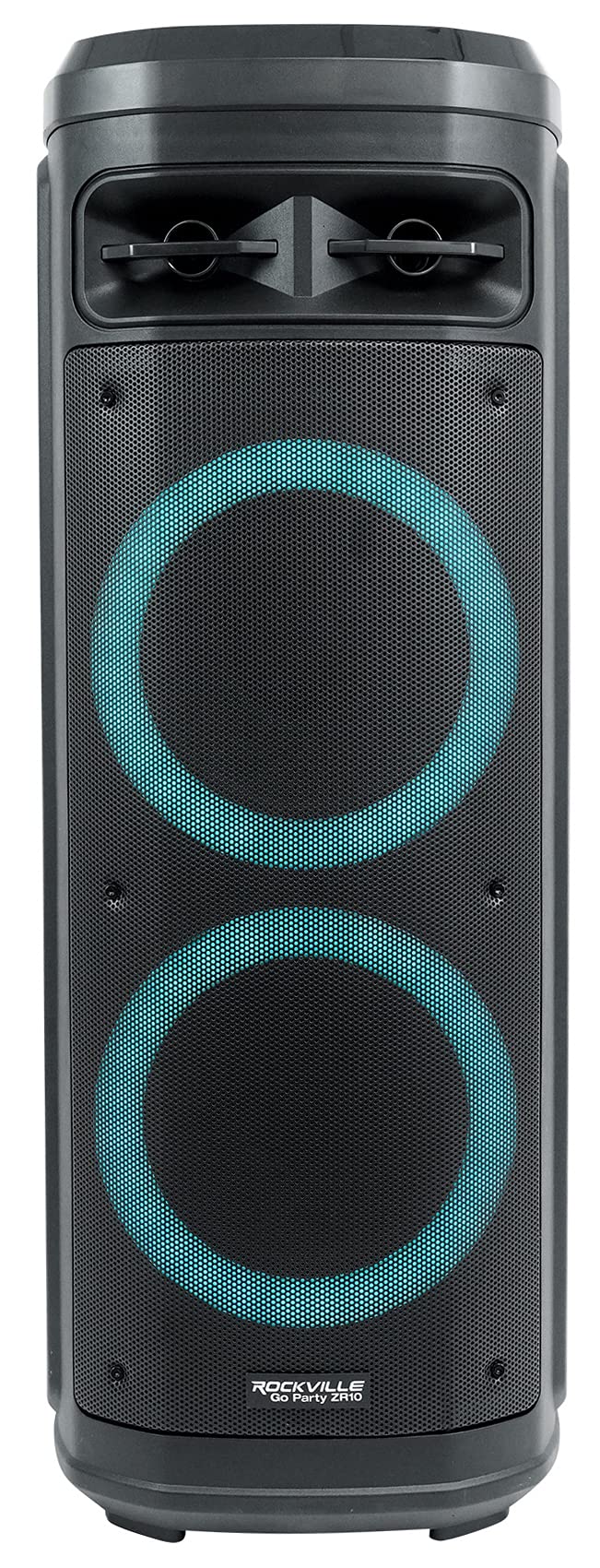 Dual 10" Wireless LED Bluetooth Speaker 2-Pack N1272