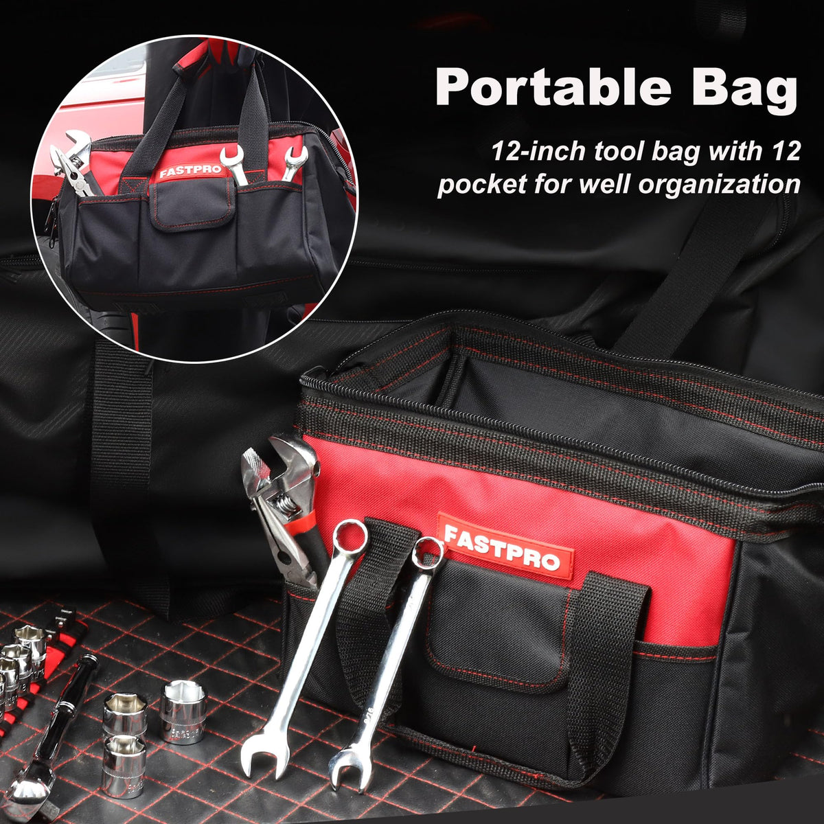 236-Piece Home Repairing Tool Set with Tool Bag R727542