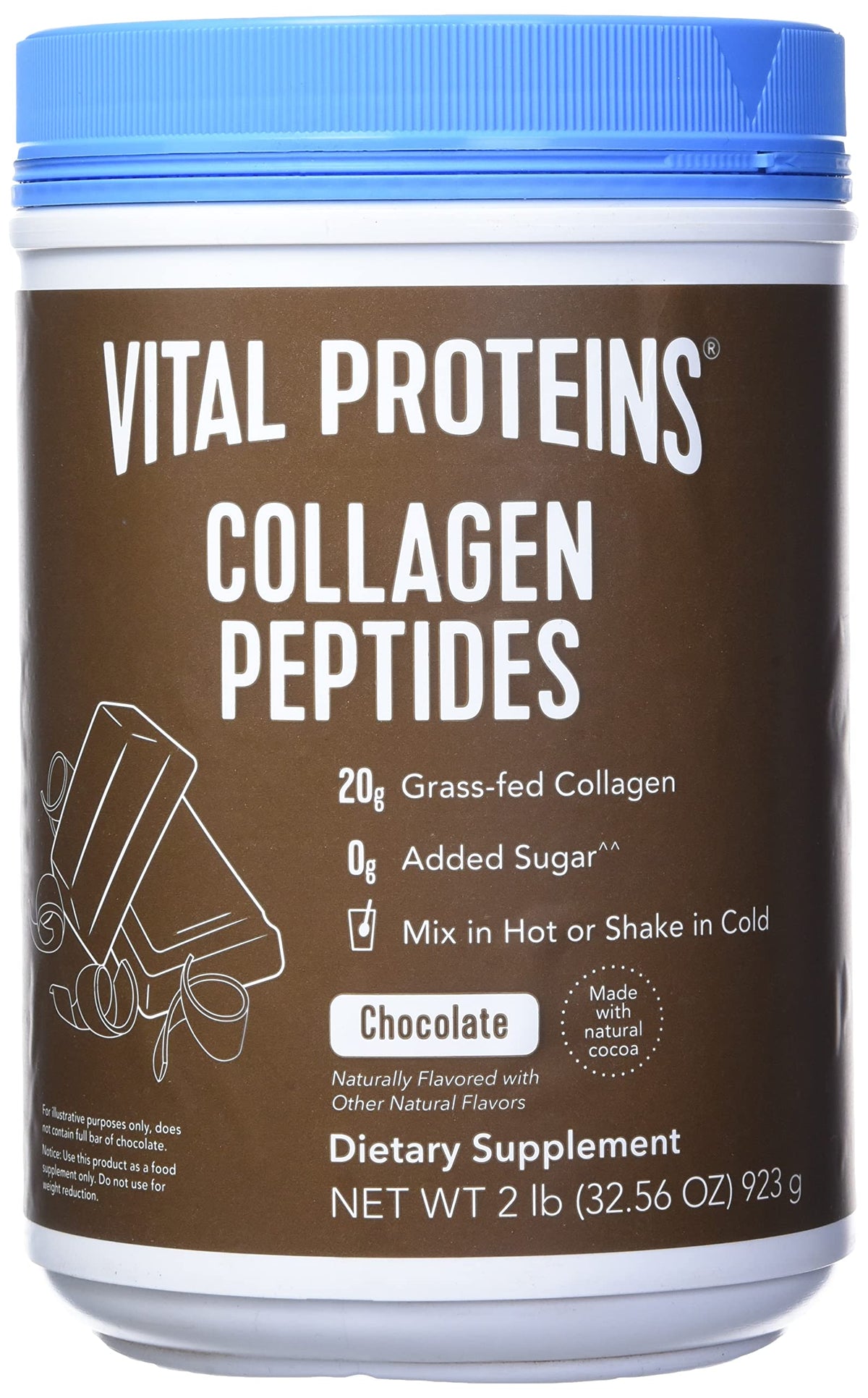 Collagen Peptides Chocolate 32.56 Oz N2211