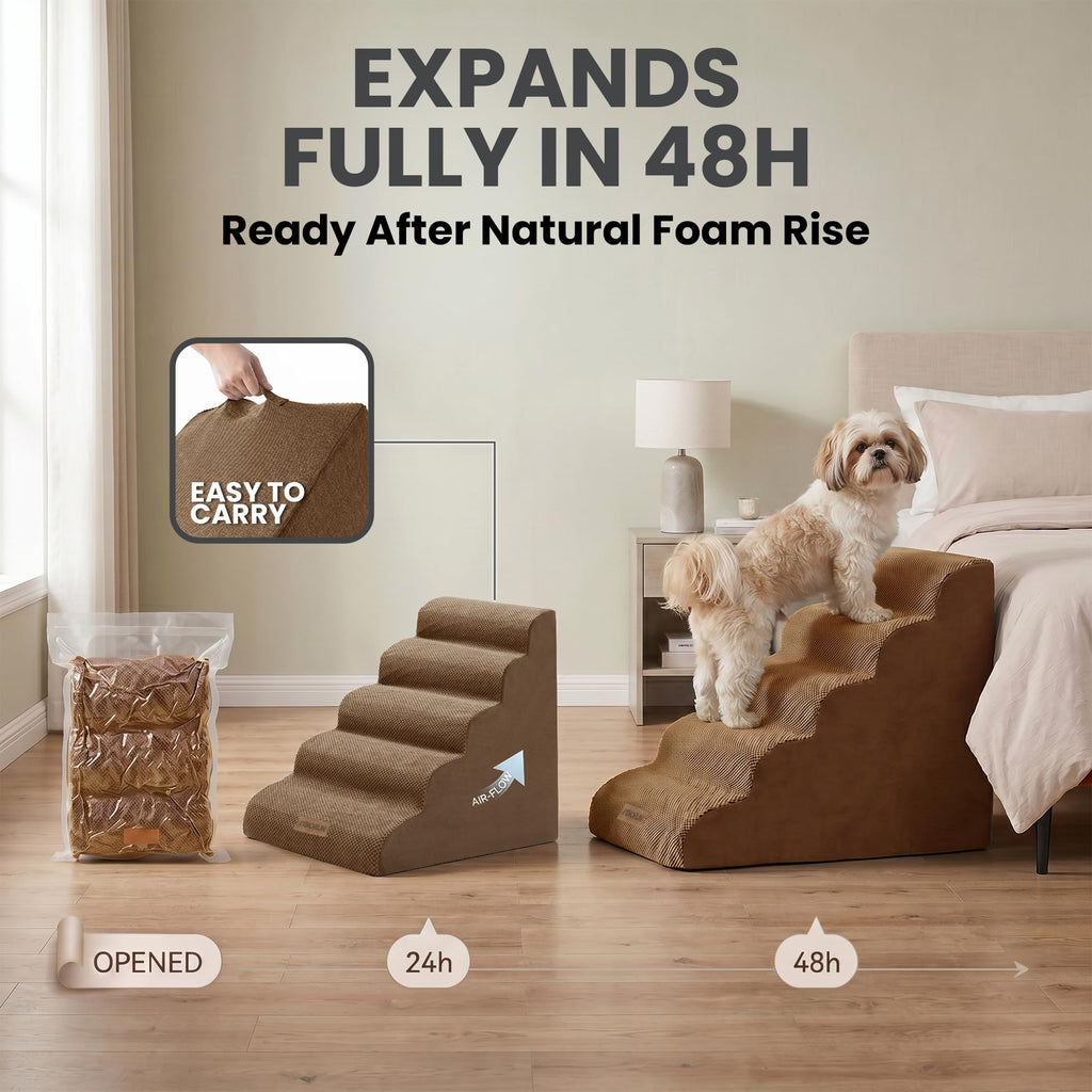 Dog Stairs for High Beds L4844