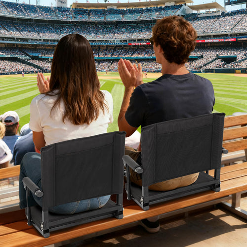 2 PCS Stadium Seats with Back Support X8568