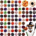80 Pcs Halloween Dog Collar Flowers Bulk E664699